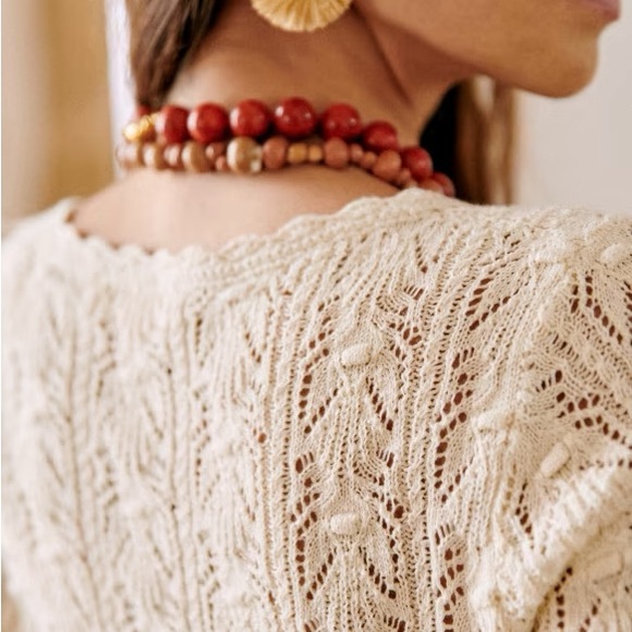 NWT Sezane Gilet Saja Cardigan - Picture 3 of 8